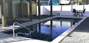 new pool installation in Oak Island, NC